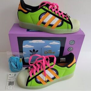 Adidas 2021 Superstar Simpsons Squishe H05789 Sneakers Men’s Size US 6.5  - New